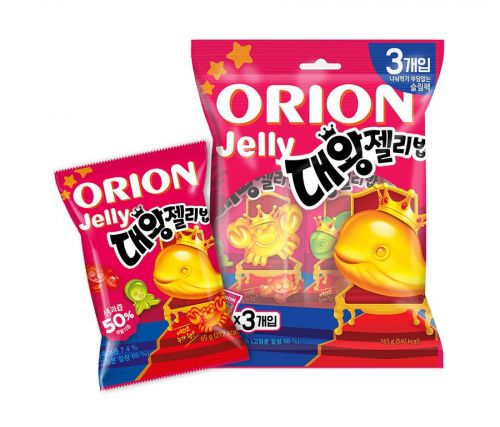 오리온, 4배 커진 왕젤리 ‘오리온젤리 대왕젤리밥’ 리뉴얼 출시