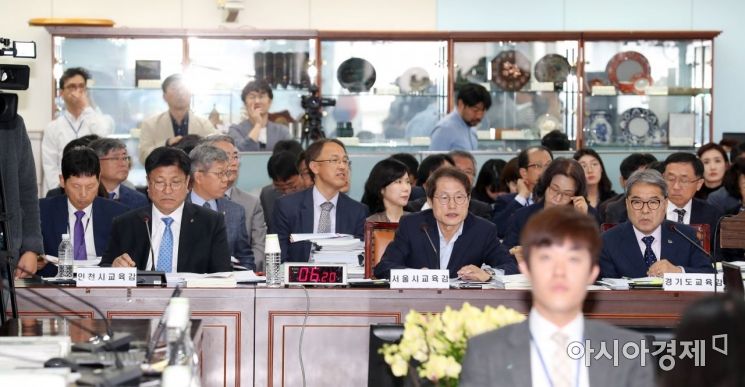 [포토]서울·인천·경기 교육청 국정감사 