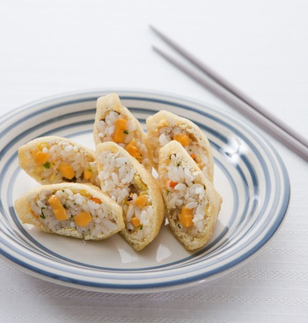 「오늘의 레시피」 유부치즈밥