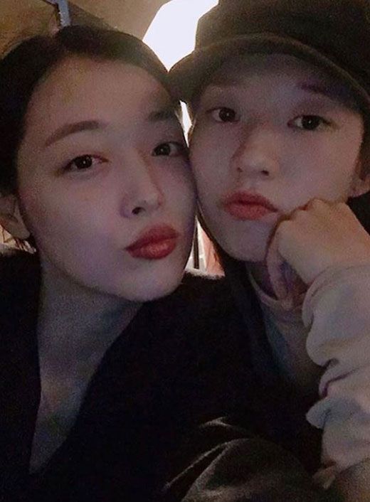 배우 김선아와 가수 설리 / 사진=김선아 인스타그램 캡처