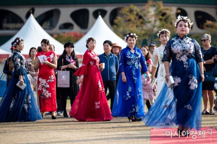[포토]서울 중국의 날 '치파오 패션쇼'