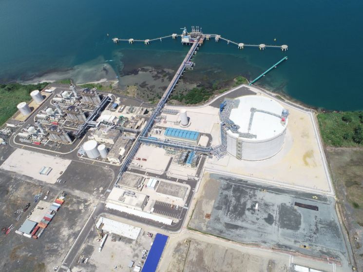 포스코건설, 파나마 최대 전력 '콜론 LNG 프로젝트' 준공 