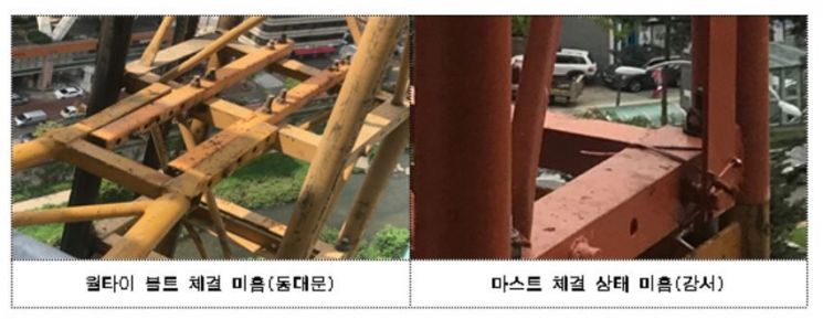 서울시, 건설현장 공사용 승강기 안전점검…29건 적발