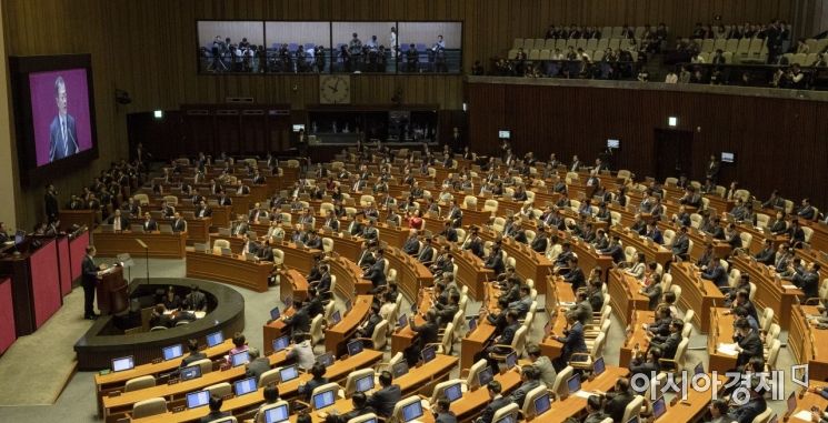 [포토] 시정연설하는 문재인 대통령