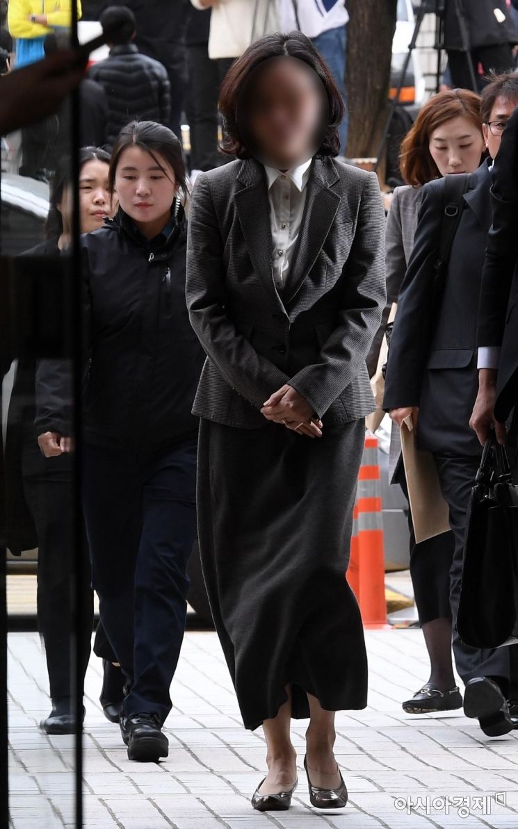 [포토] 영장심사 출석하는 정경심