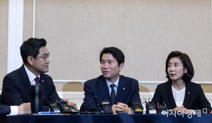 [포토] 선거법 관련 여야 원내대표 회동