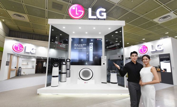 삼성·LG, '에어페어 2019' 참가…공기청정제품 전시