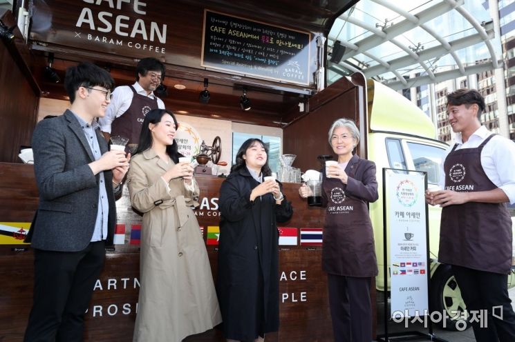 [포토]한-아세안 커피트럭 미디어 행사 