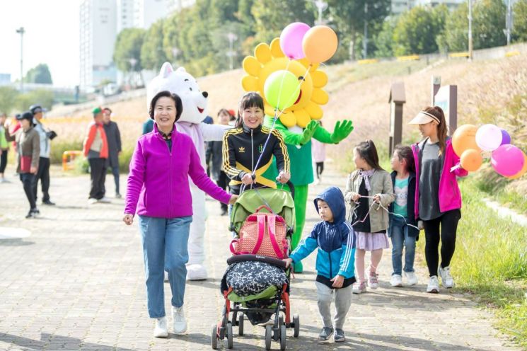  [포토]김수영 양천구청장 ‘2019 걷자, 가을로’ 축제 참석 