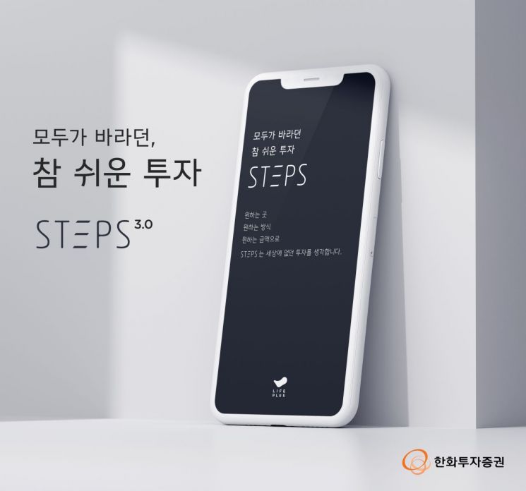 한화투자증권, 금융투자 앱으로 'STEPS' 업그레이드 출시