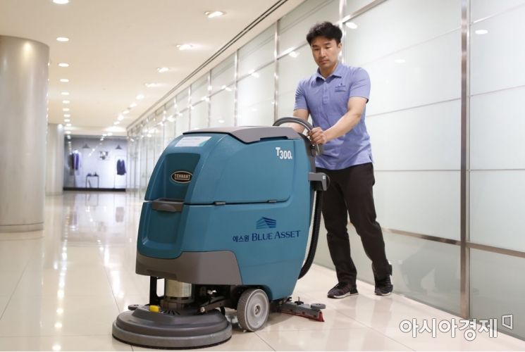 오염도 따라 청소도구 색 다르게…에스원, '컬러 코딩 시스템' 도입