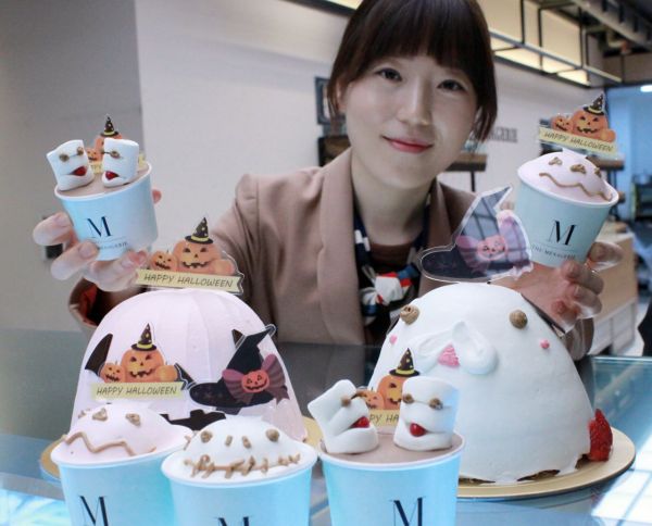 광주신세계 ‘할로윈 데이’ 시즌 케이크 눈길