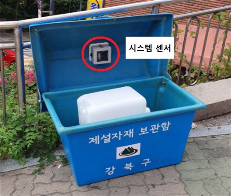 눈도 스마트하게 치운다…강북구, 사물인터넷(IoT) 기술 활용한 제설함 관리시스템 구축