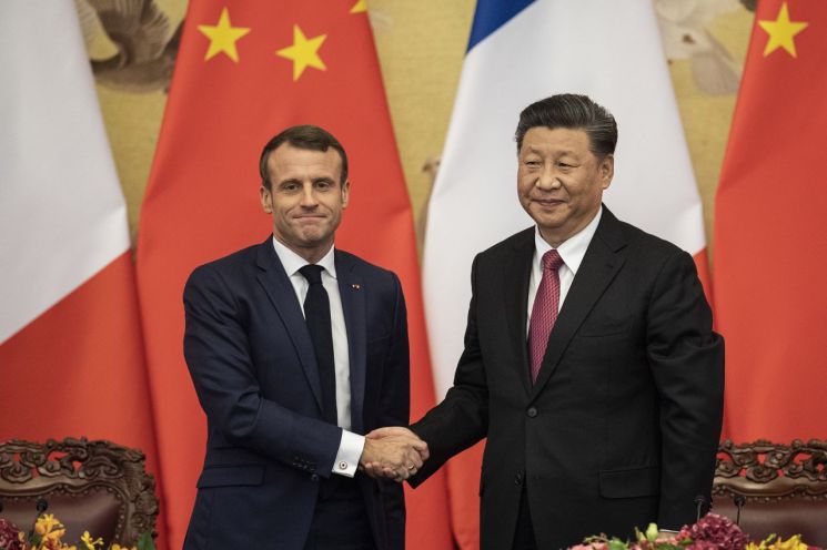 중국-프랑스 17조원 규모 협력계약 체결