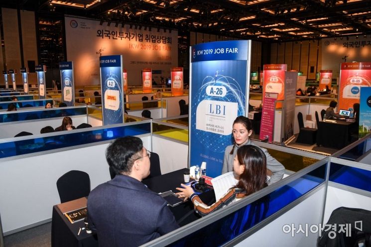 [포토]외국인투자기업 취업상담회
