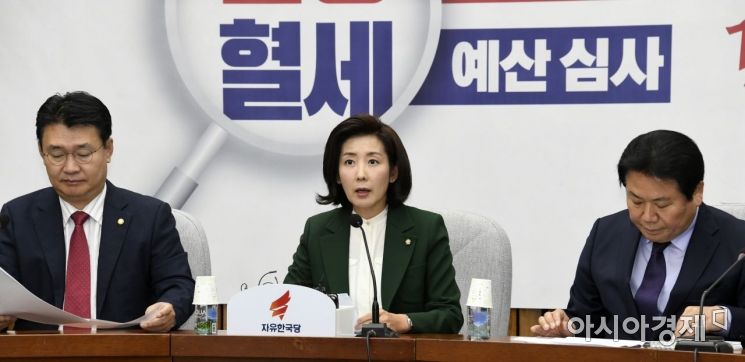 [포토] 발언하는 나경원 원내대표