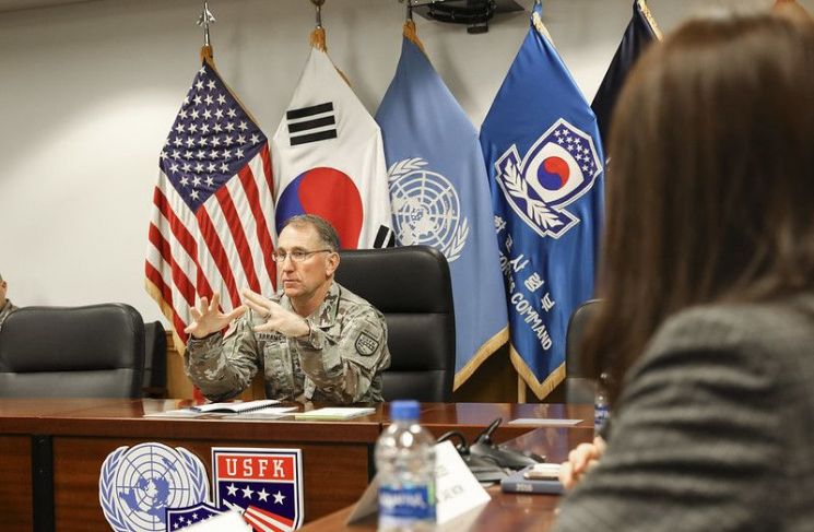 주한미군사령관 "지소미아 종료, 북·중·러에 잘못된 메시지 던질 위험"