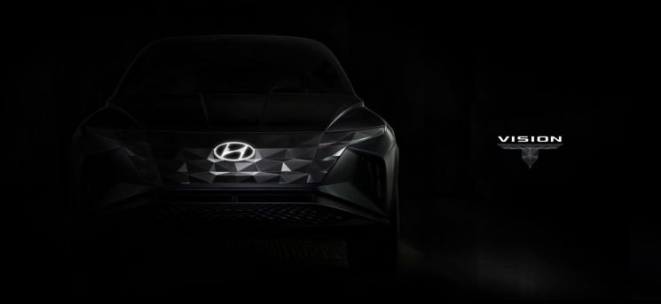 현대자동차가 ‘2019 LA오토쇼’에서 공개 예정인 플러그인 하이브리드 SUV 콘셉트카 티저 이미지(사진=현대차)
