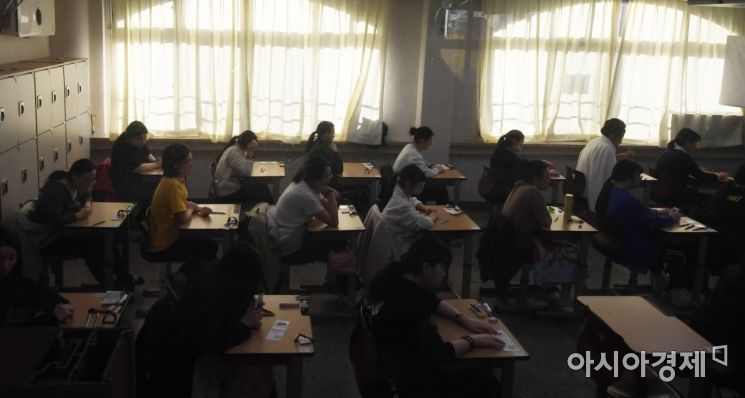 [포토] 고요한 수능 시험장