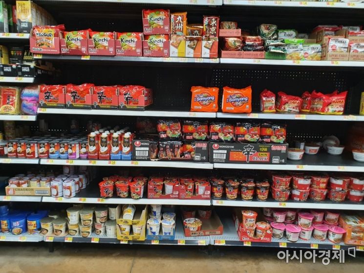 [르포]비비고 만두, 허니버터칩 먹는 미국인…K푸드의 '美친 존재감'(종합)
