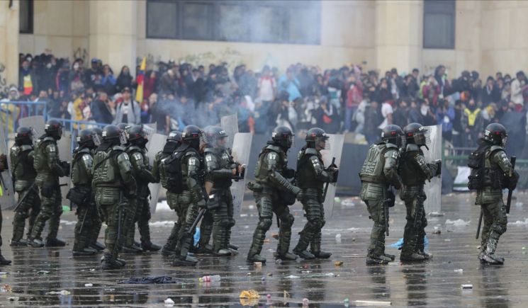 남미 反정부 연쇄시위…칠레, 에콰도르 이어 이번엔 콜롬비아