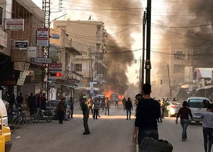 시리아 북부서 차량 폭탄 테러…20여명 사상(종합)