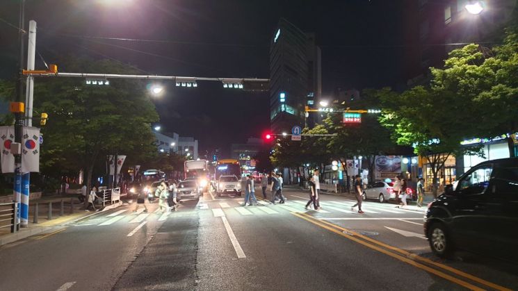 성동구, 스마트횡단보도 2개소 시범운영