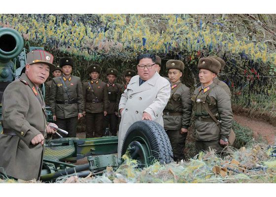 [속보] 김정은, 서부전선 창린도 방어대 시찰 "싸움준비가 곧 애국"