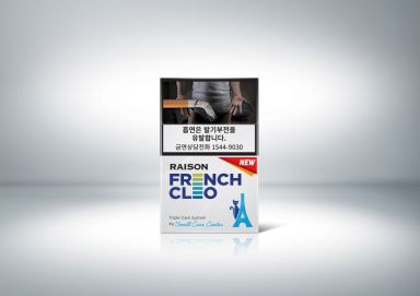KT&G, 입·손·옷 3가지 담배 냄새 줄인 '레종 프렌치 끌레오'출시