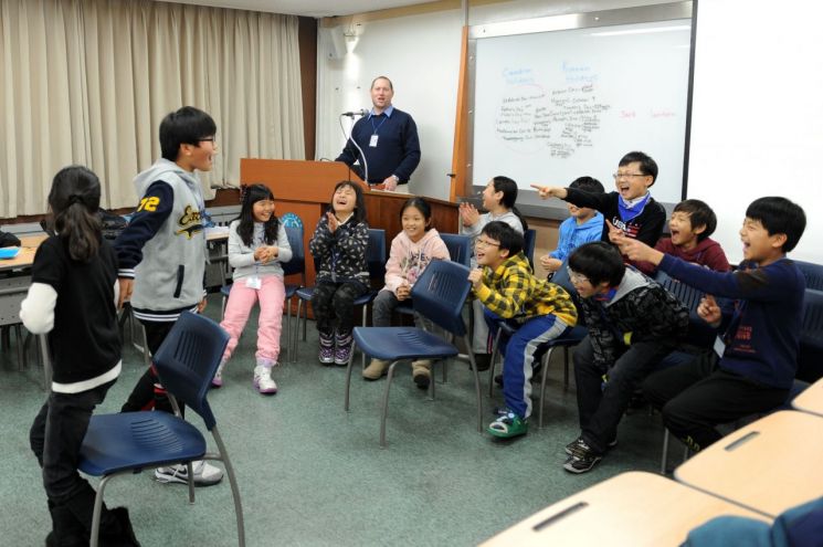 동대문구, 한국외대와 협력 3~6학년 초등생 대상 영어체험교실 운영