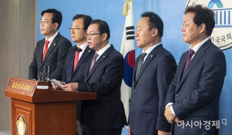 [포토] 한국당 예결소위 위원 기자회견