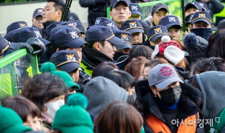 [포토]'청와대를 향해'