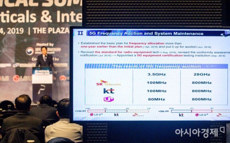[포토]'한국 5G 상업화와 글로벌 전략'