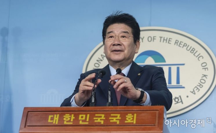 강석호, 한국당 원내대표 출마 선언…"무너진 원내 협상력 복원할 것"