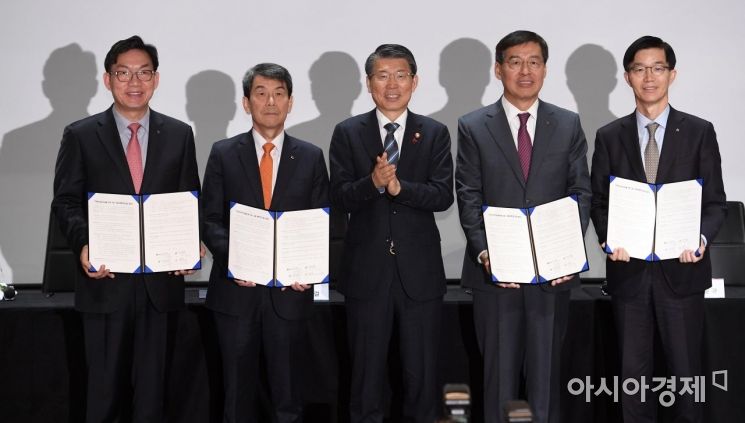 [포토]2차전지산업 육성 산업-금융 협력프로그램 협약식