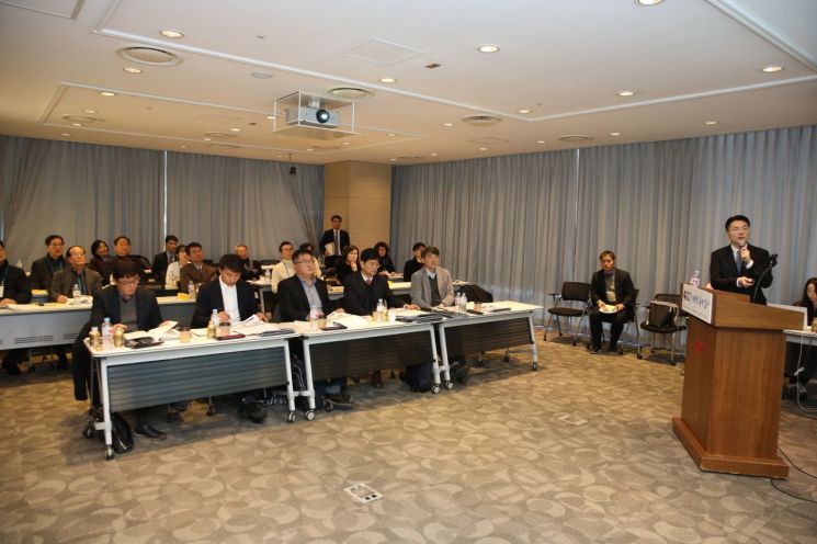 5일 서울 마포구 중소기업 DMC타워에서 '강소기업 100' 대국민 공개심사가 진행되고 있다.
