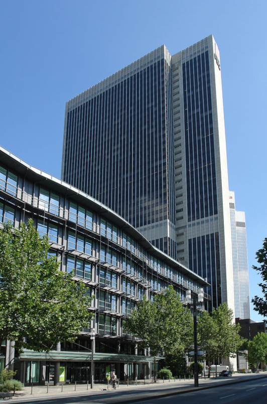 독일 프랑크푸르트 금융거리에 있는 FBC센터 빌딩 전경
