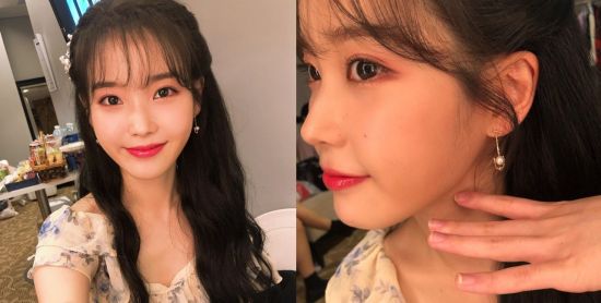 싱가포르에서 콘서트 준비 중인 아이유가 근황을 전했다. 사진=아이유 인스타그램