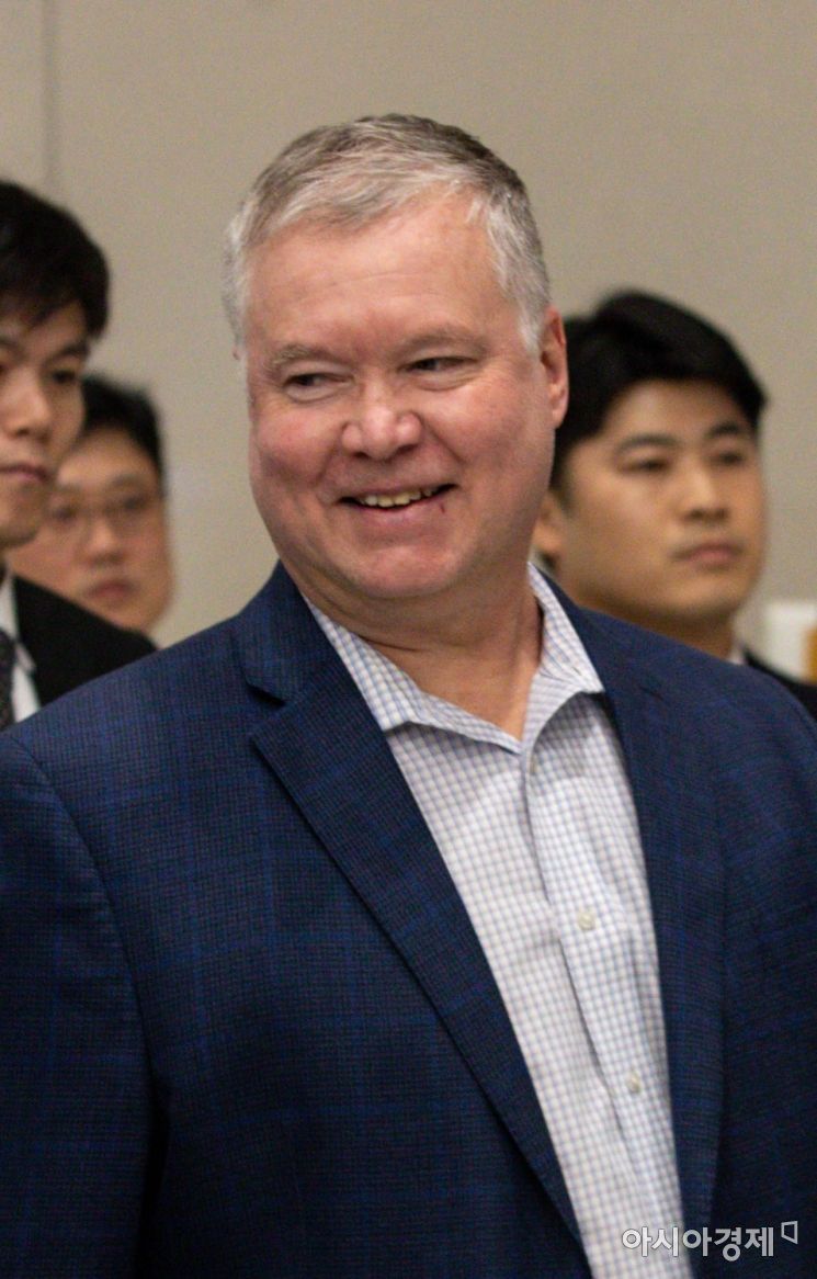 [포토]스티븐 비건 방한