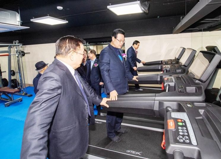 용산구 한강로 소규모체육센터 개관