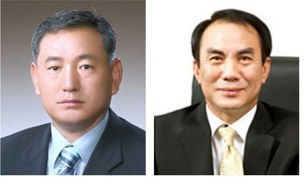 왼쪽부터 정현택 대창식품 대표, 이상규 사옹원 대표.