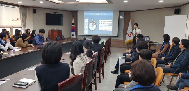 광주 북부소방서, 국민건강보험공단 방문 ‘심폐소생술’ 교육