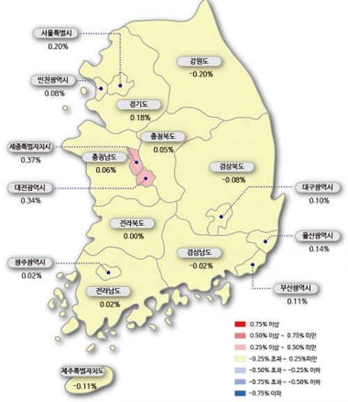 이번주 서울아파트 0.2%↑…"대책 영향 반영 전 상승기대·매물부족"