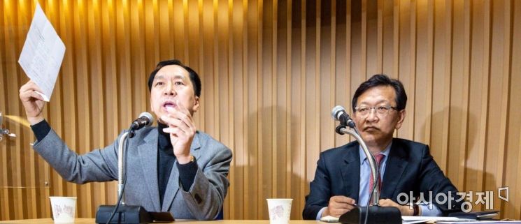 [포토]6.13 선거 청와대 개입 주장하는 김기현 전 울산시장