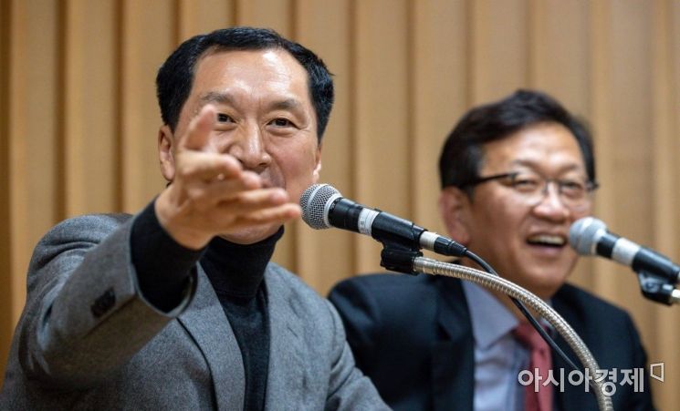 [포토]김기현 전 시장 기자간담회