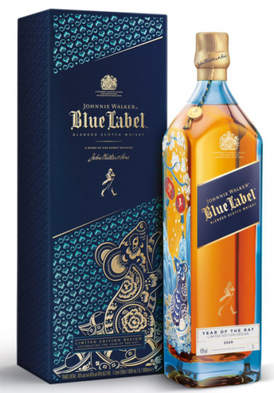 디아지오코리아, '조니워커 블루레이블 쥐띠 에디션' 등 설 선물세트 출시   