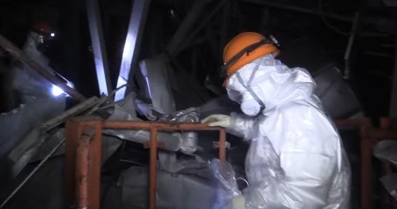 일본 원자력위원회는 지난 26일 후쿠시마 제1원자력 발전소 3호기 원자로 내부 모습을 공개했다. 해당 원자력 발전소는 지난 2011년 동일본 대지진 당시 큰 타격을 받아 폭발했다. / 사진=유튜브 동영상 캡처