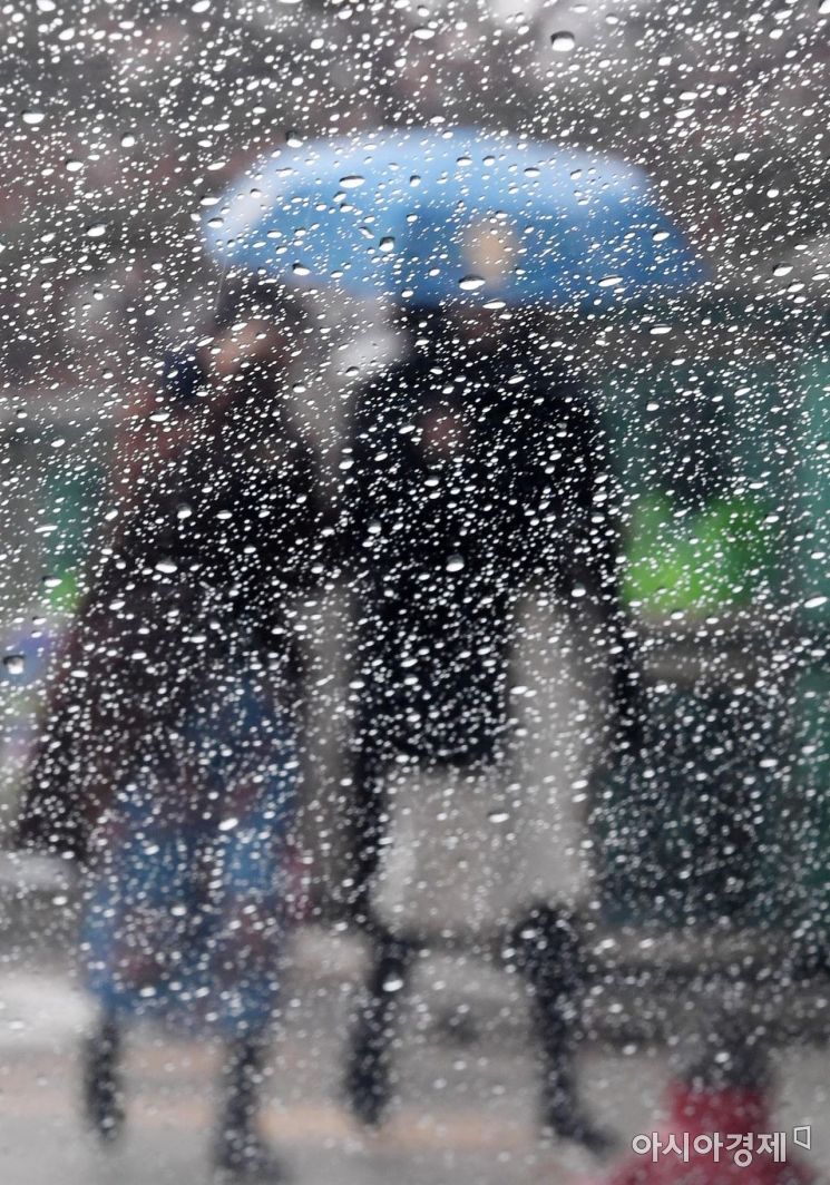 [포토] 촉촉한 겨울비