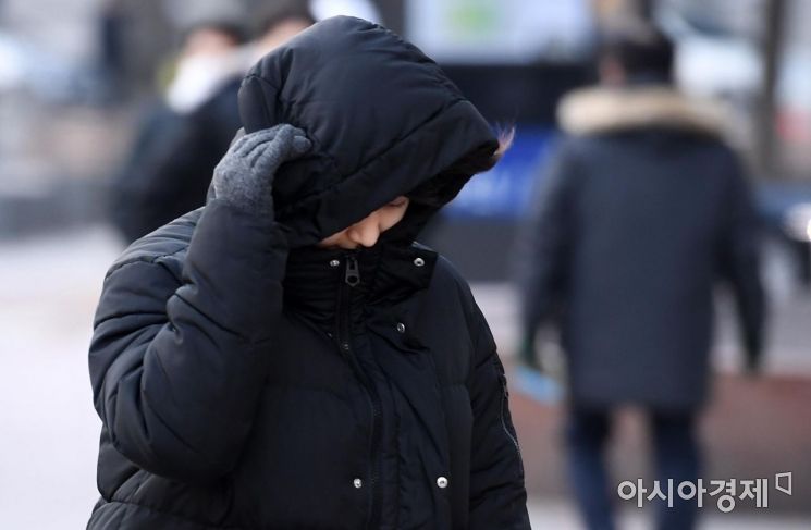 영하 10도 안팎의 세밑 한파가 몰아친 지난달 31일 서울 광화문 네거리 인근에서 두터운 옷차림을 한 시민들이 출근길 발걸음을 재촉하고 있다. /김현민 기자 kimhyun81@