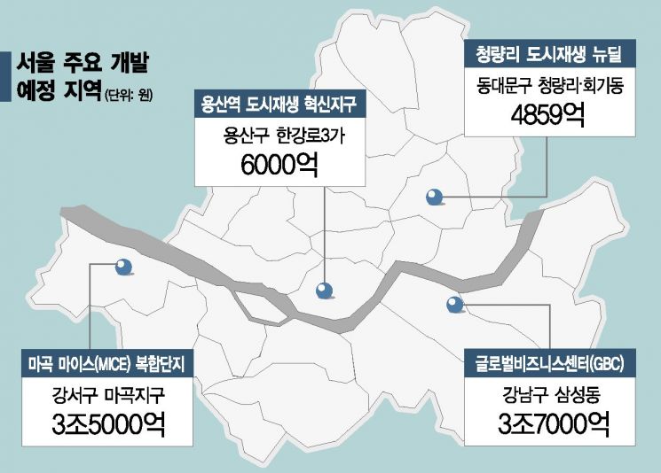 규제 위에 '개발 호재'…삼·마·청·용 잡아라
